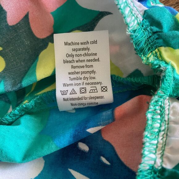 Gymboree Tropical Print Poplin Tank Girls' 7 - Picture 11 of 11